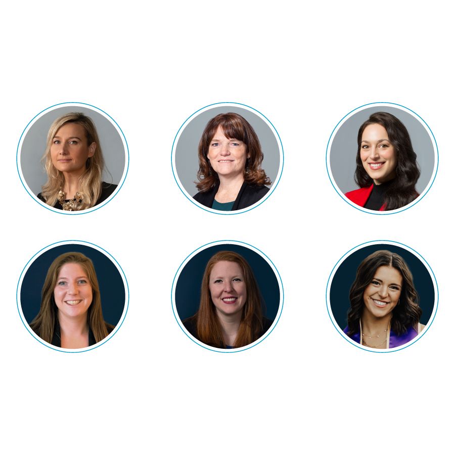 Headshots of the pro bono & social impact team